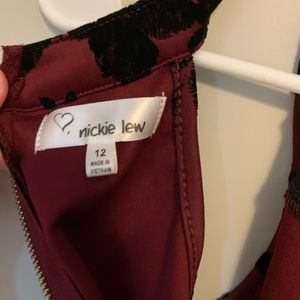 Girls floral formal dress